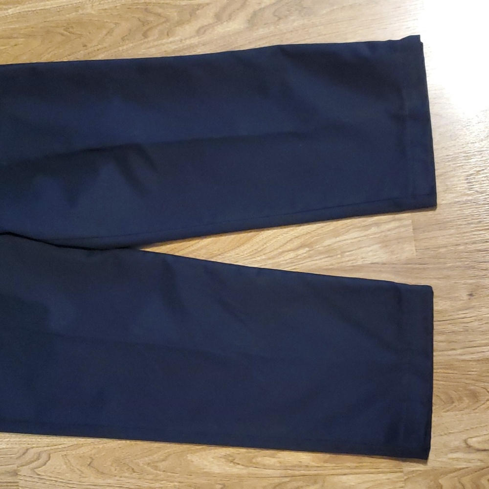 Lands End Men's Traditional Fit Plain Front Chino Pants Navy Size 36 x 28 - Picture 9 of 13